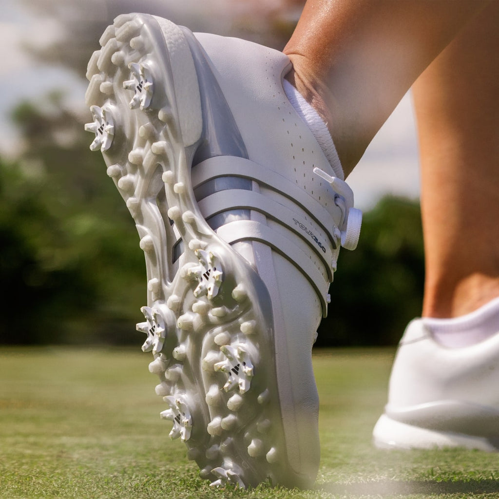 Adidas Women's Tour360 24 Golf Shoes - Cloud White / Cloud White / Silver Metallic - Image 13
