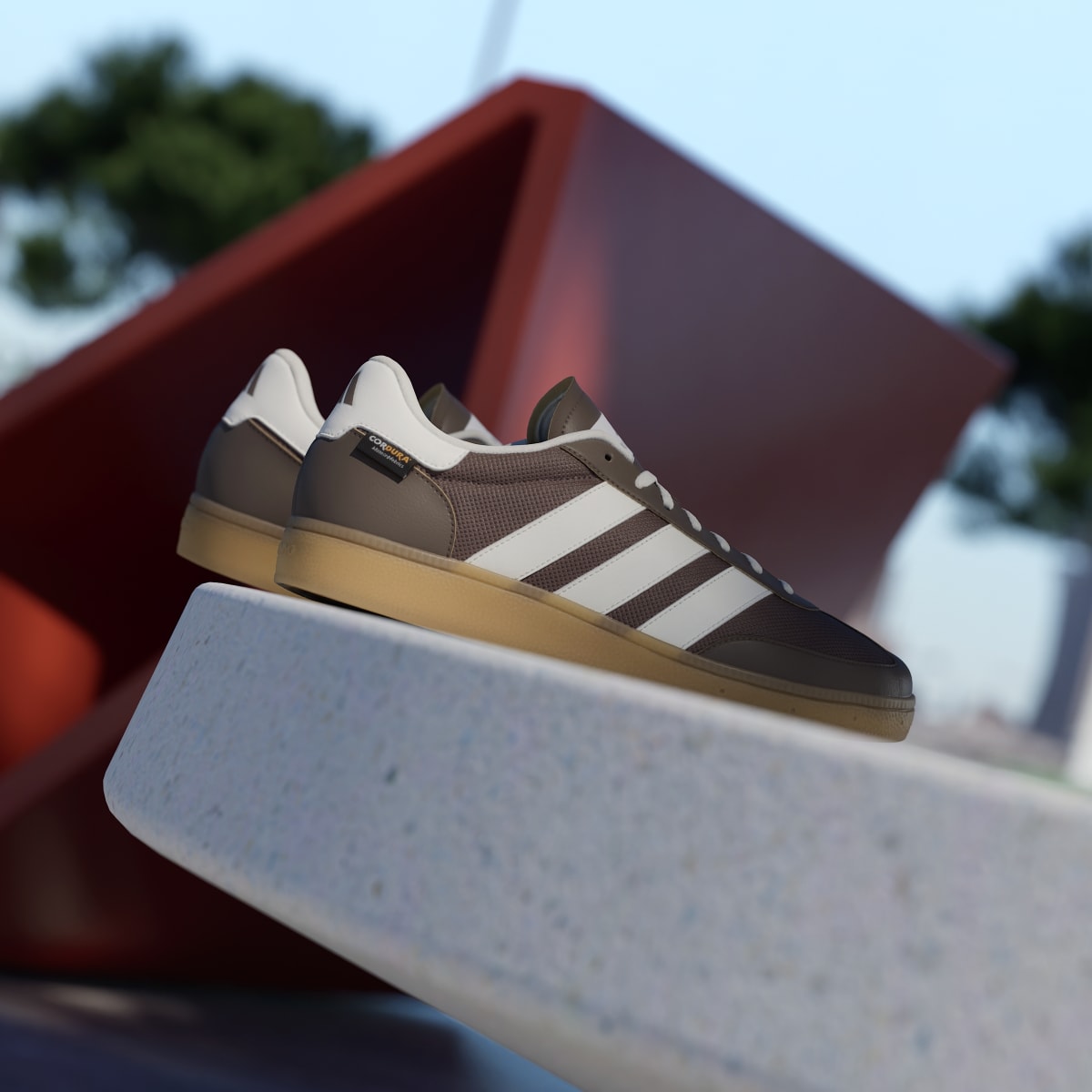 Adidas Men's Training Spezial - Earth Strata / Off White / Earth Strata - Image 5