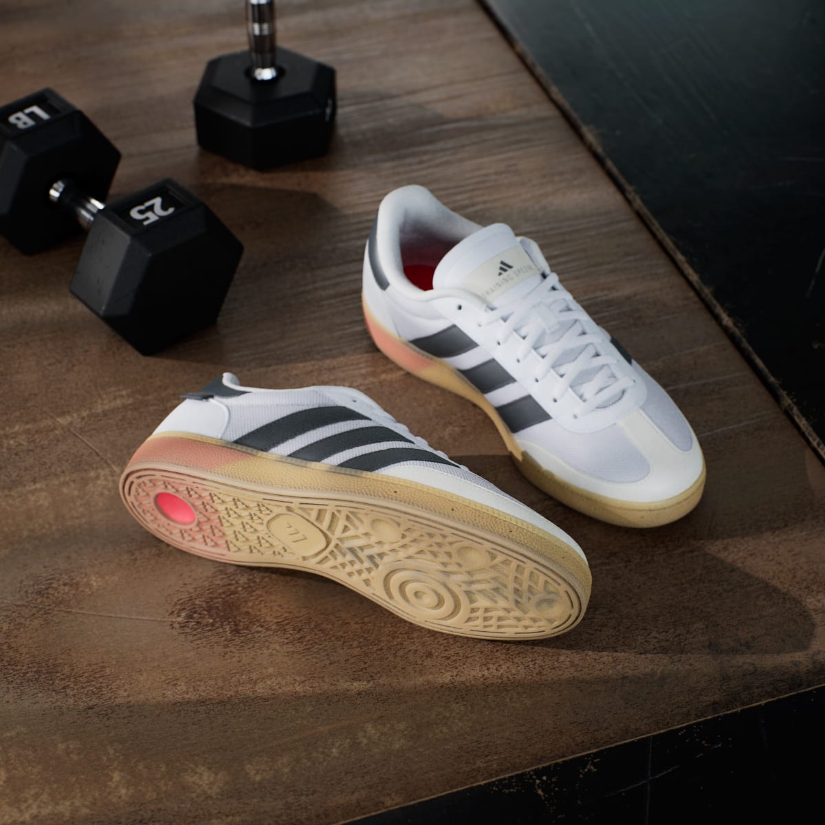 Adidas Men's Training Spezial - Cloud White / Core Black / Lucid Red - Image 4