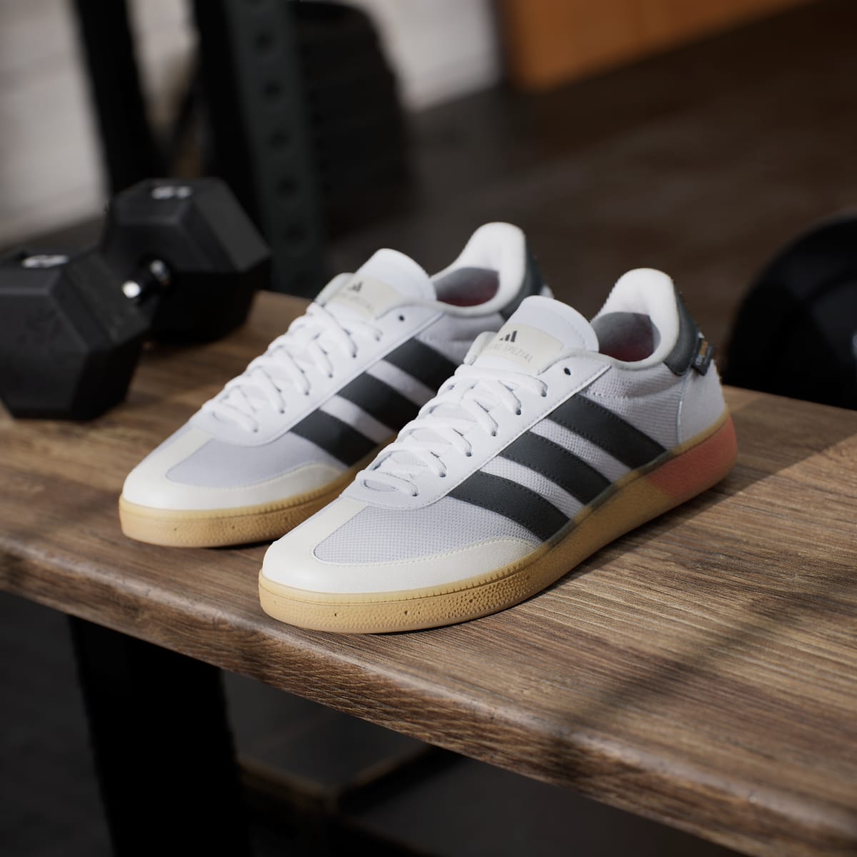 Adidas Men's Training Spezial - Cloud White / Core Black / Lucid Red - Image 5
