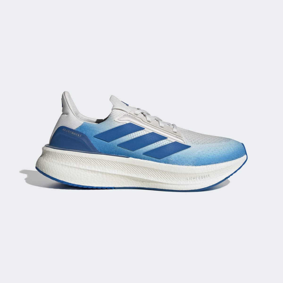 Adidas Men's ULTRABOOST 5X - Crystal White / Blue / Blue - Image 1