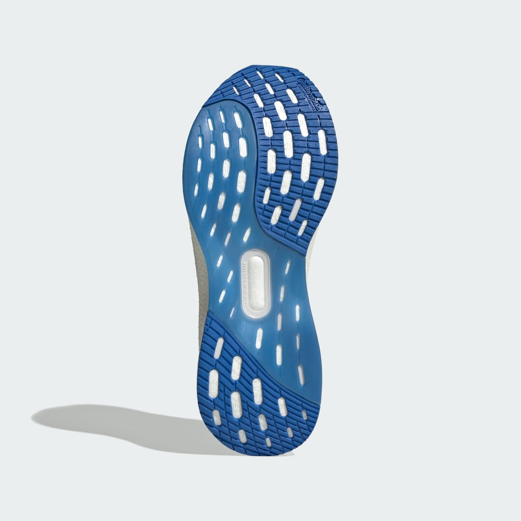 Adidas Men's ULTRABOOST 5X - Crystal White / Blue / Blue - Image 4