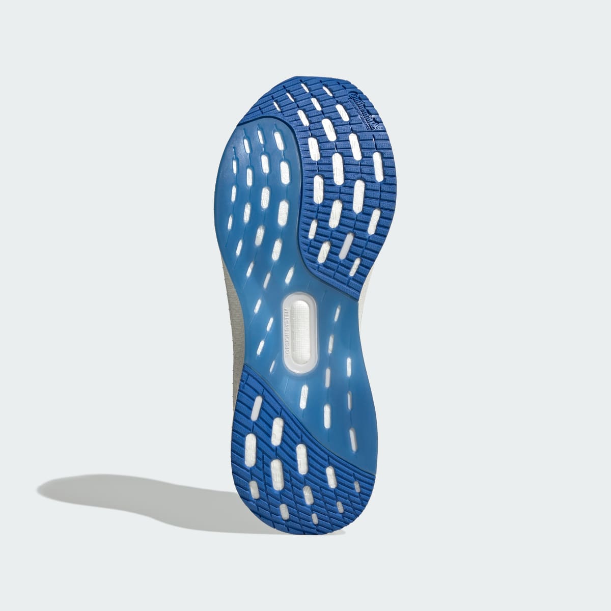 Adidas Men's ULTRABOOST 5X - Crystal White / Blue / Blue - Image 4