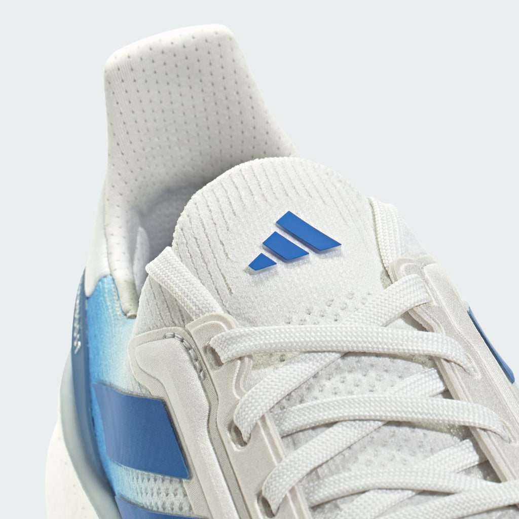 Adidas Men's ULTRABOOST 5X - Crystal White / Blue / Blue - Image 10
