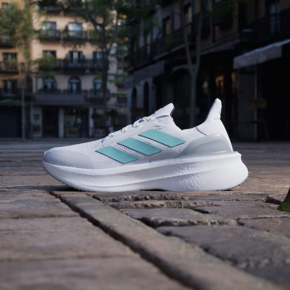 Adidas Women's Ultraboost 5x Shoes - Cloud White / Mint Ton / Glow Purple - Image 7