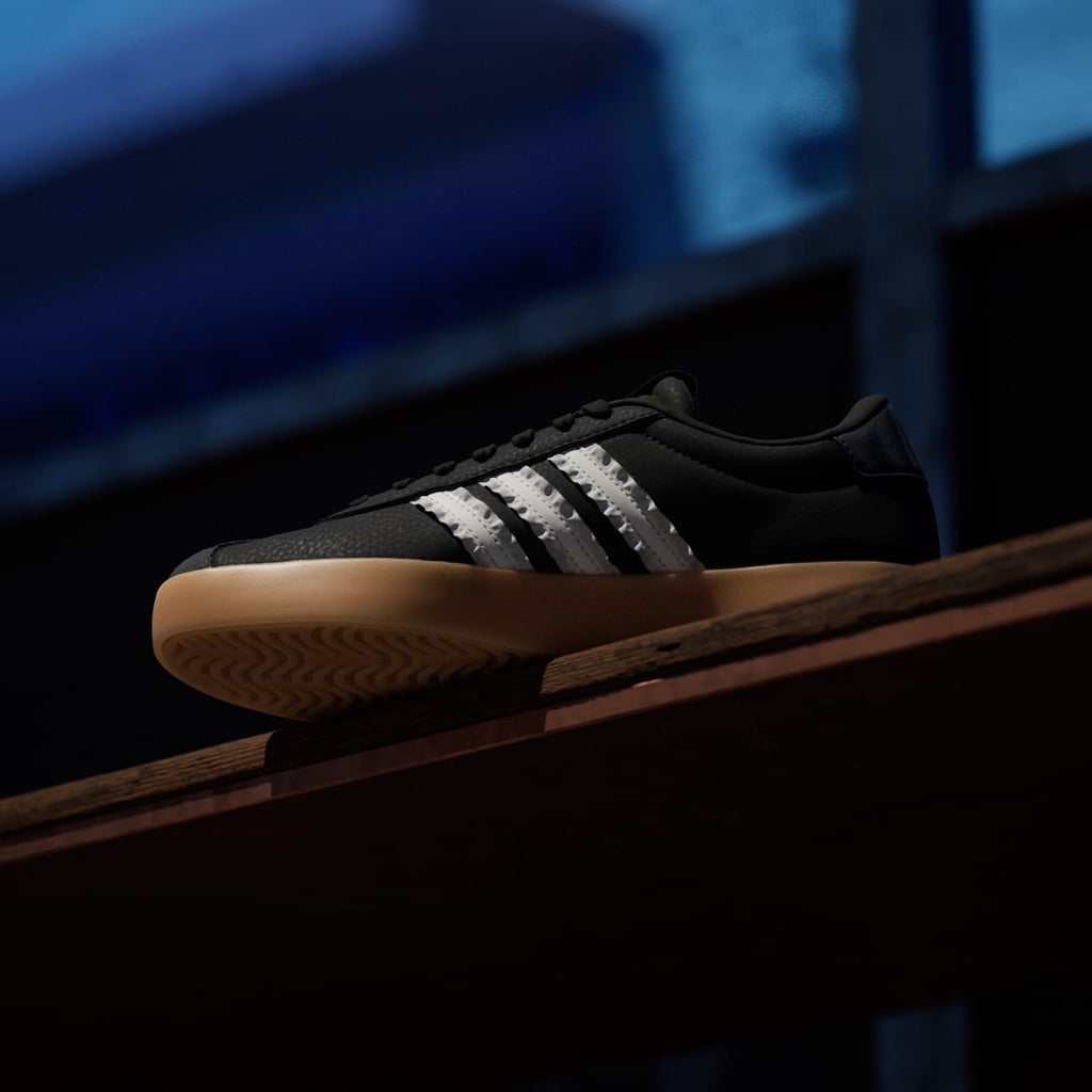 Adidas Women's VL COURT 3.0 SHOES - Core Black / Core White / Cyber Metallic - Image 7
