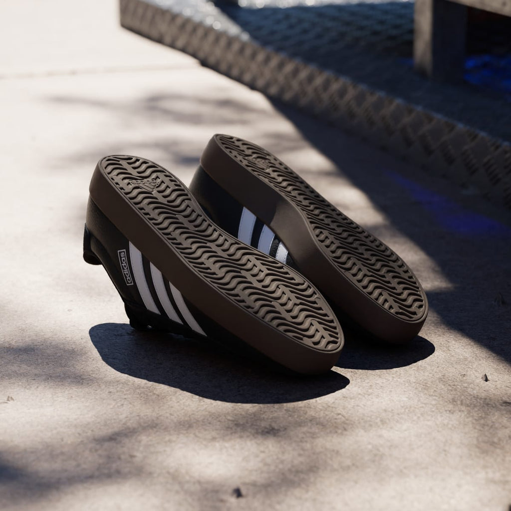 Adidas Men's VL Court 3.0 Shoes - Core Black / Cloud White / Gum - Image 4