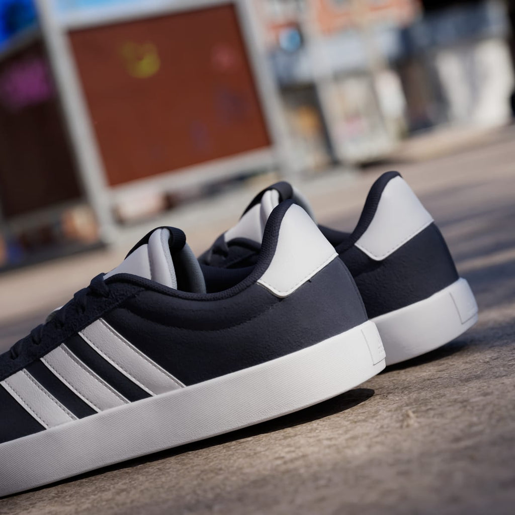 Adidas Men's VL Court 3.0 Shoes - Legend Ink / Cloud White / Cloud White - Image 9