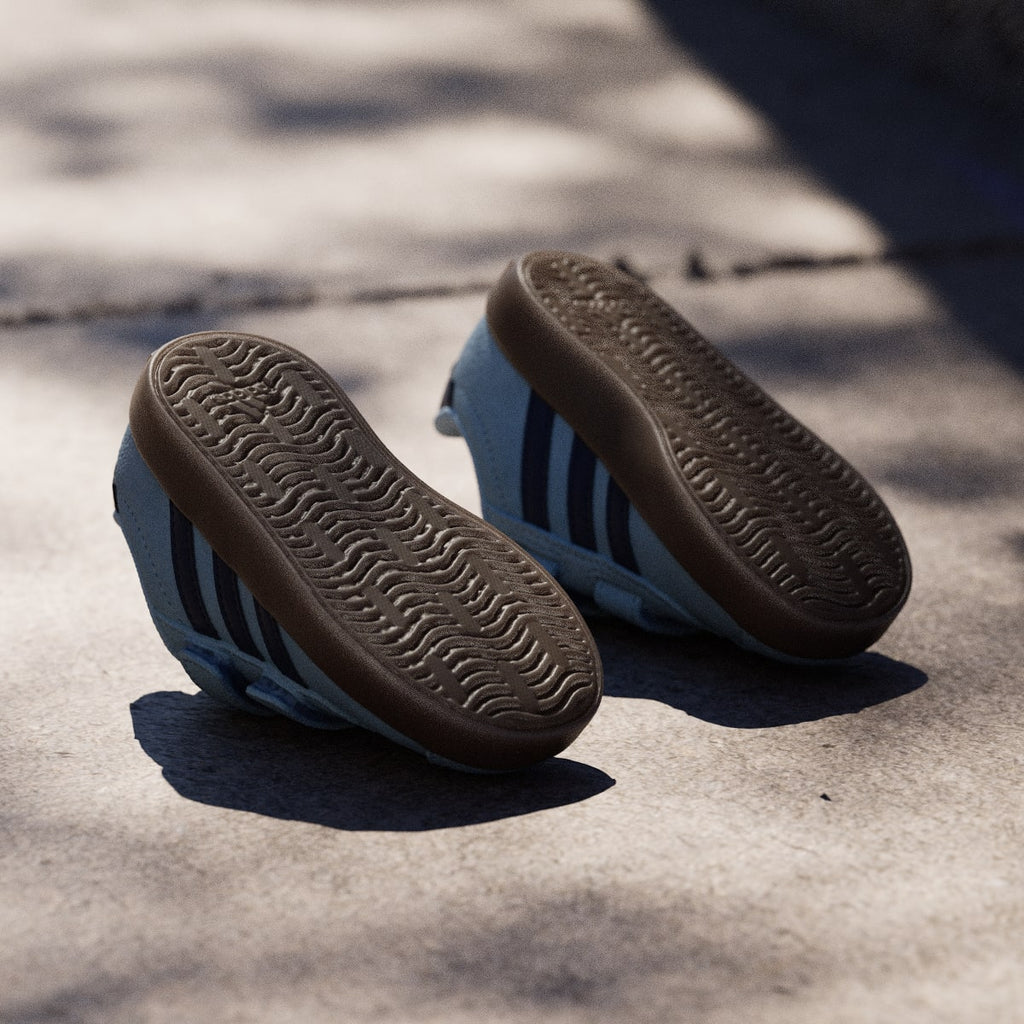 Adidas Kids' VL Court 3.0 Shoes - Clear Sky / Night Indigo / Gum - Image 4