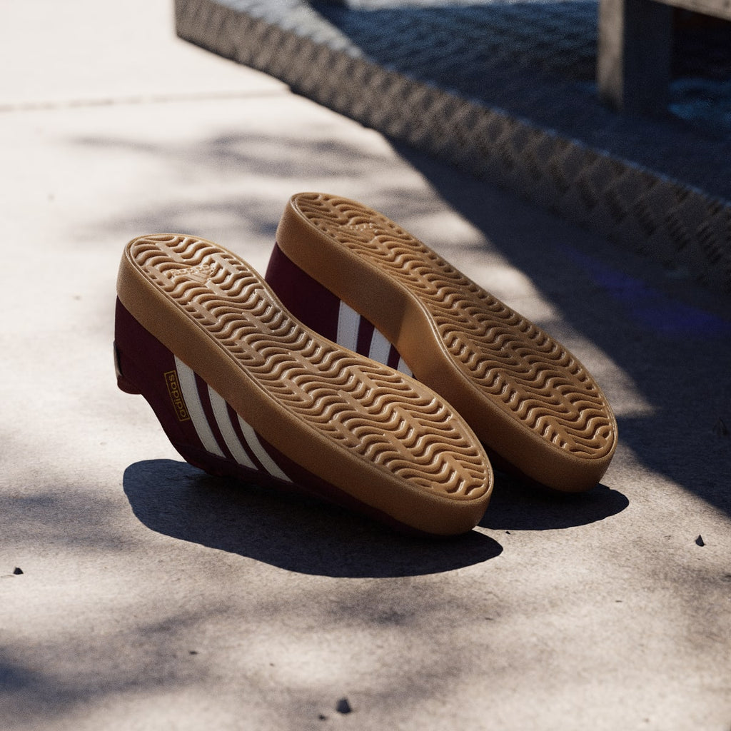 Adidas Men's VL Court 3.0 Shoes - Shadow Red / Off White / Maroon - Image 4