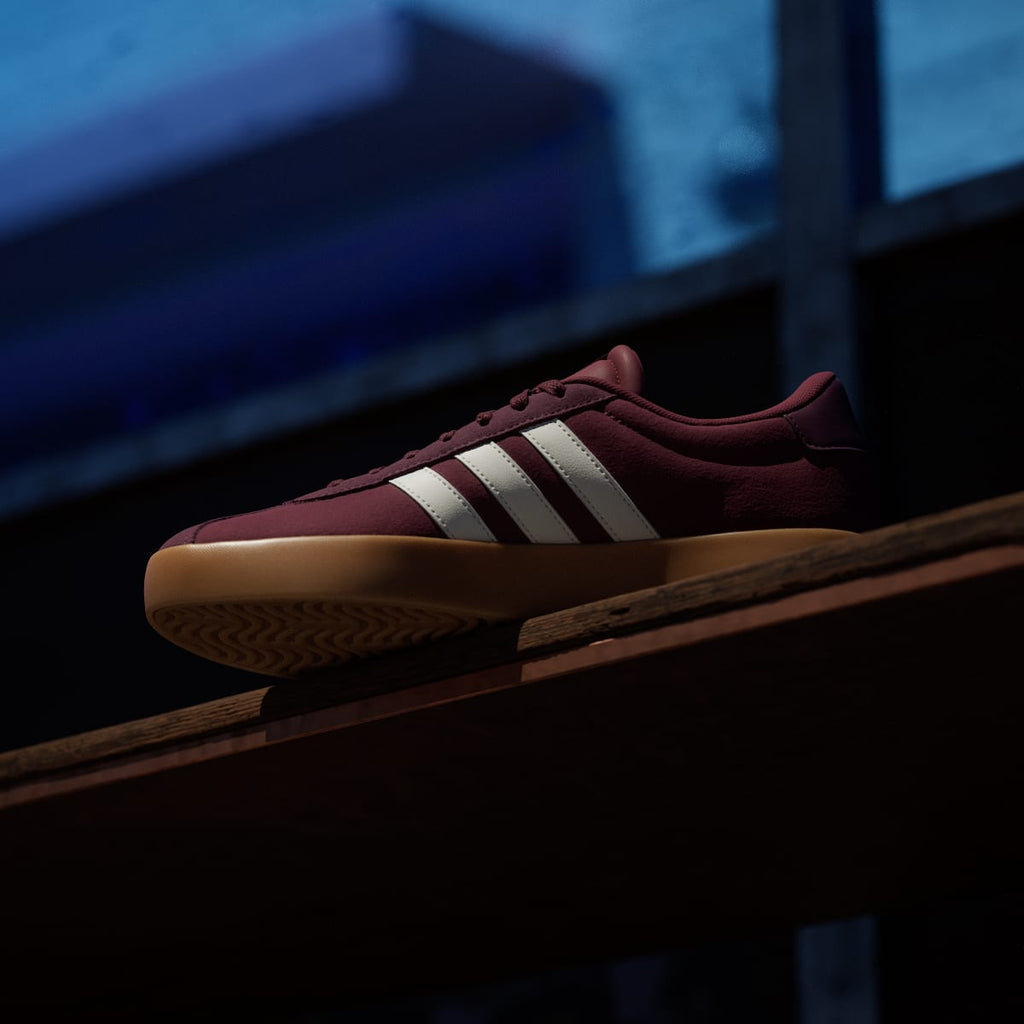 Adidas Men's VL Court 3.0 Shoes - Shadow Red / Off White / Maroon - Image 7
