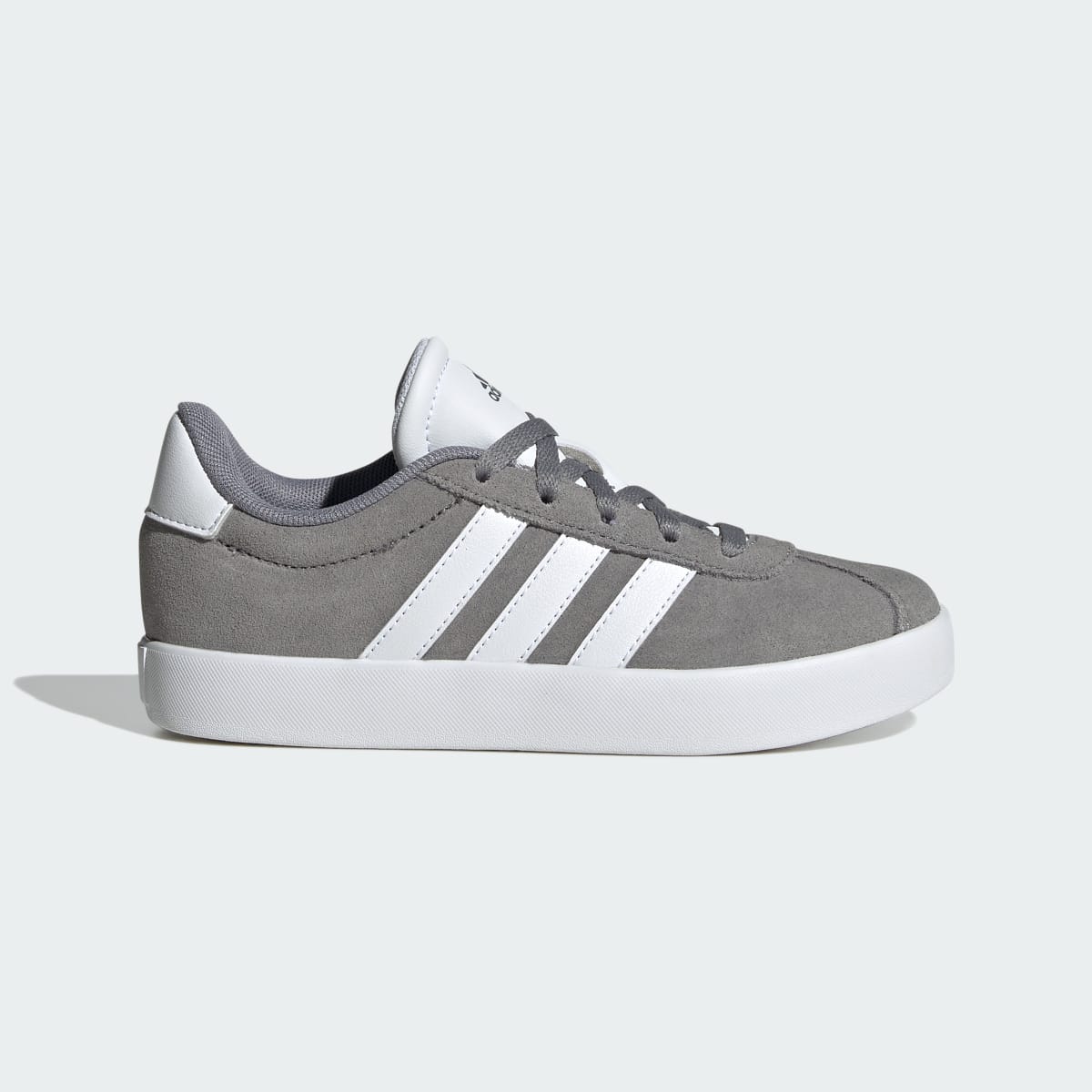 Adidas Kids' VL Court 3.0 Shoes Kids - Grey Three / Cloud White / Grey Two - Image 1