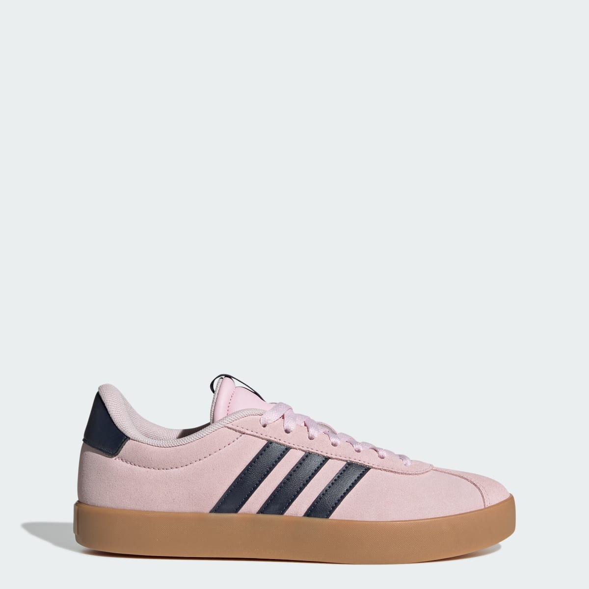Adidas Women's VL Court 3.0 Shoes - Clear Pink / Legend Ink / Gum - Image 1