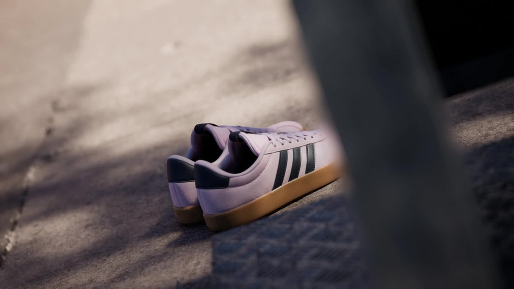 Adidas Women's VL Court 3.0 Shoes - Clear Pink / Legend Ink / Gum - Image 2