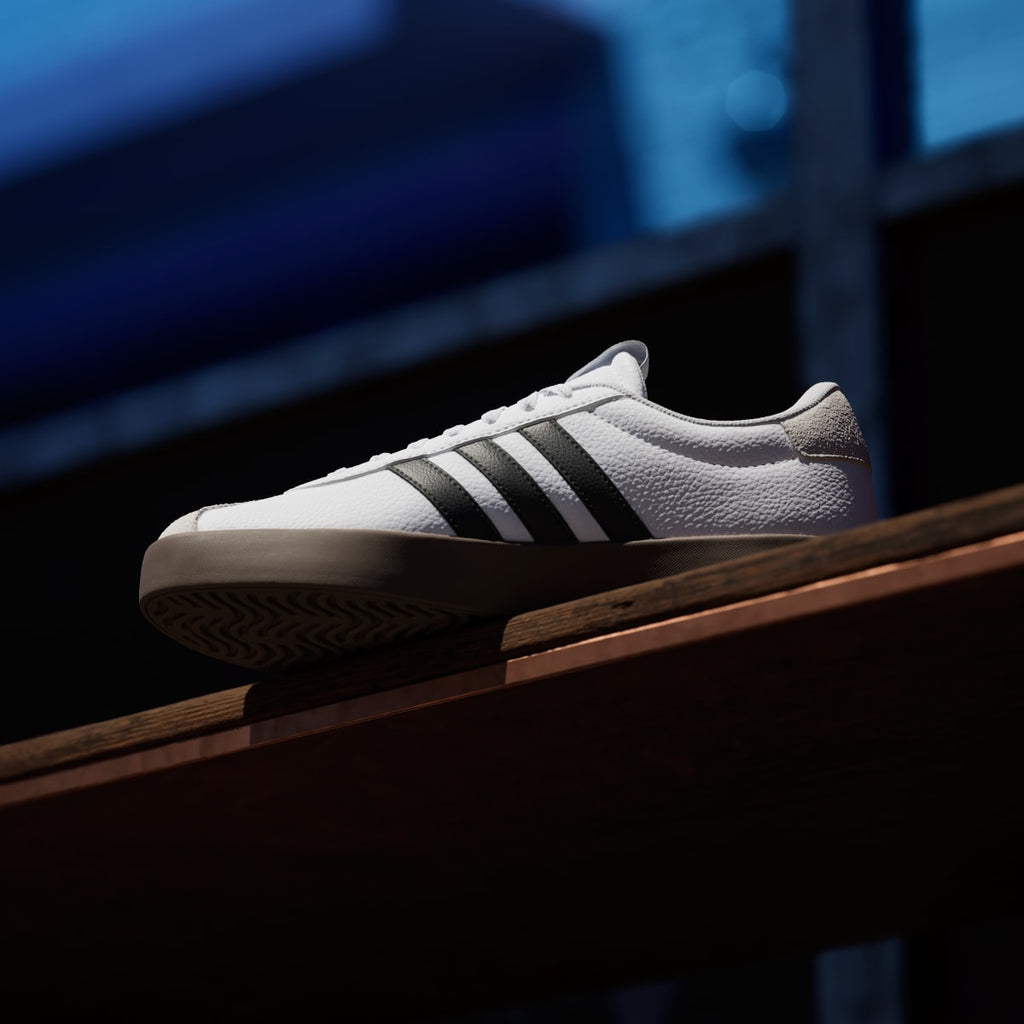 Adidas Women's VL Court 3.0 Shoes - Cloud White / Core Black / Grey One - Image 7