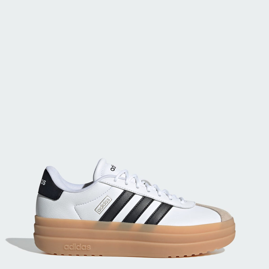 Adidas Women's VL Court Bold Shoes - Cloud White / Core Black / Wonder Beige - Image 1