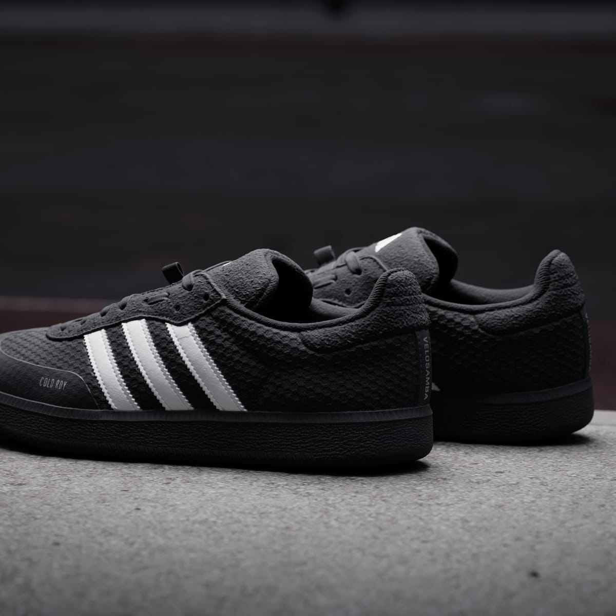 Adidas Men's Velosamba Cold.Rdy Cycling Shoes - Core Black / Cloud White / Zero Metalic - Image 10