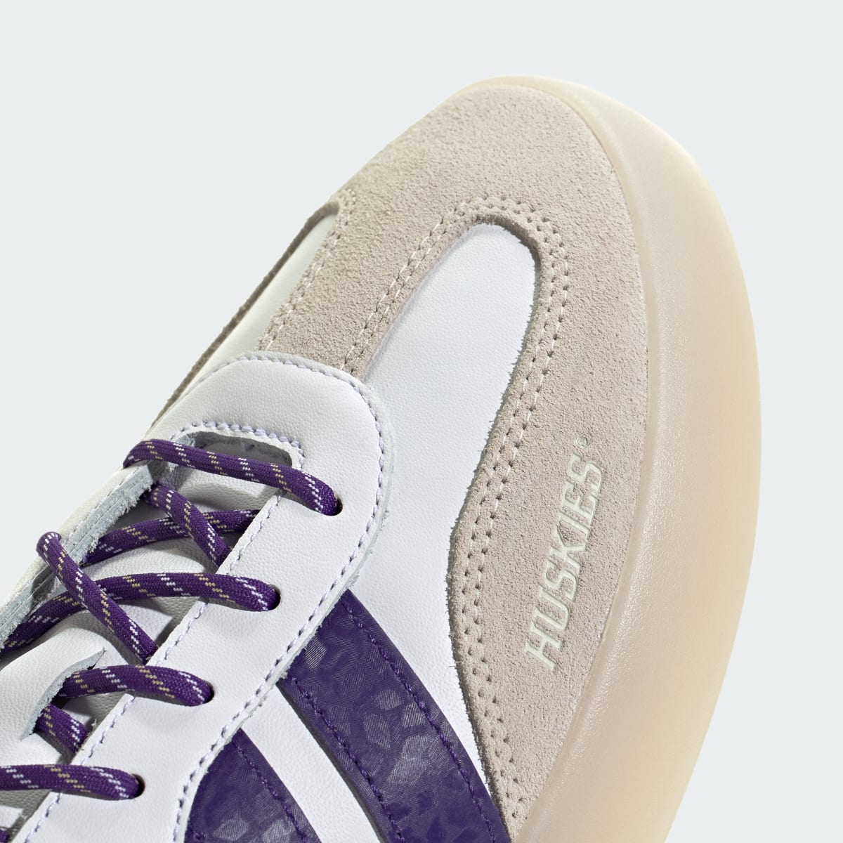 Adidas Men's WASHINGTON HUSKIES BARREDA DECODE SHOES - Cloud White / Team Colleg Purple / Team Sand - Image 8