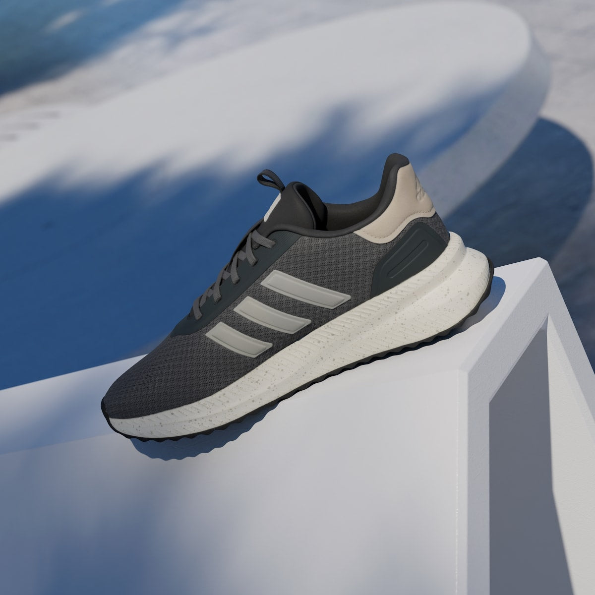 Adidas Men's X_PLR Path Shoes - Grey Four / Beige / Crystal White - Image 6