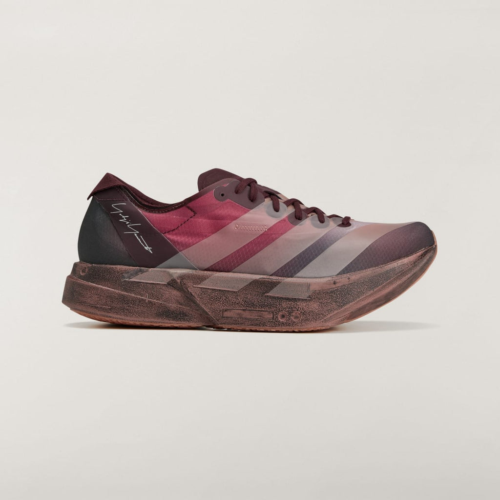 Adidas Men's Y-3 ADIOS PRO 4 sneakers - Night Red / Warm Clay / Active Maroon - Image 1