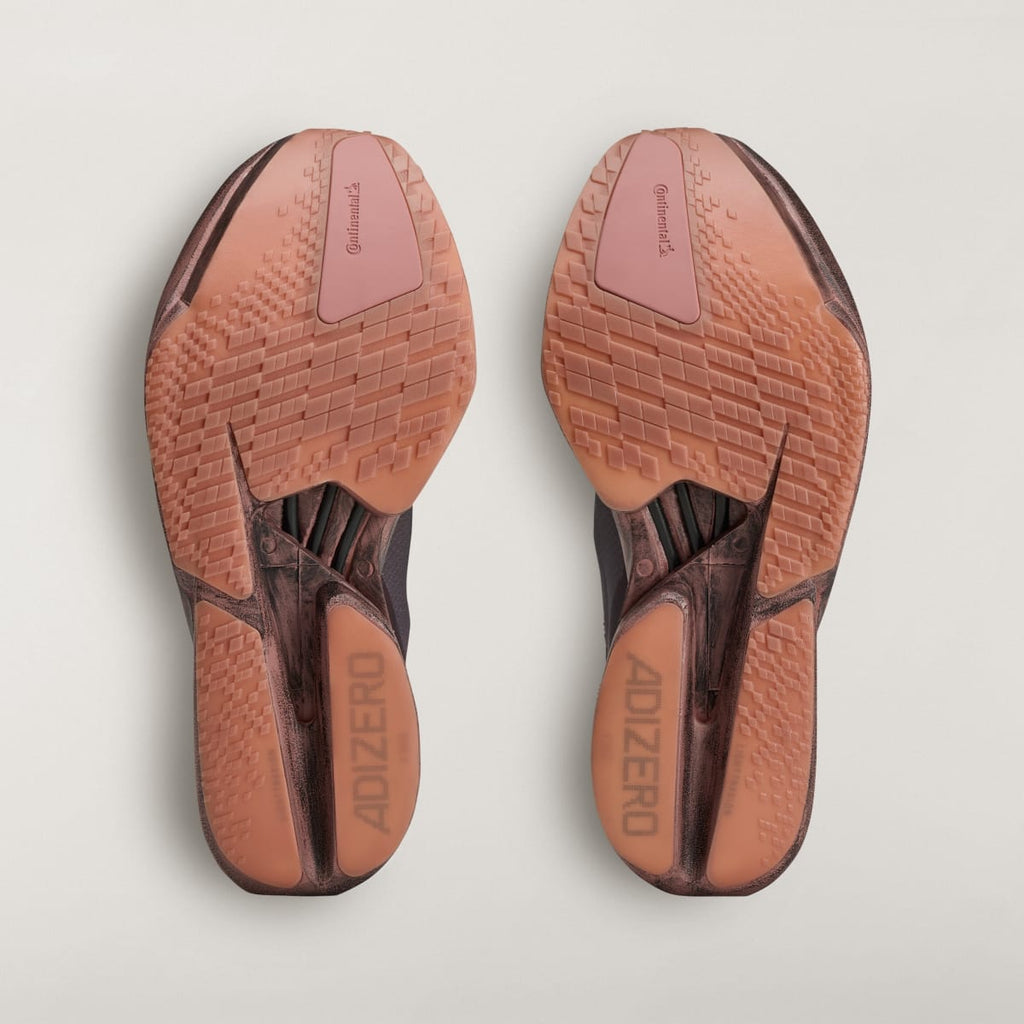 Adidas Men's Y-3 ADIOS PRO 4 sneakers - Night Red / Warm Clay / Active Maroon - Image 4