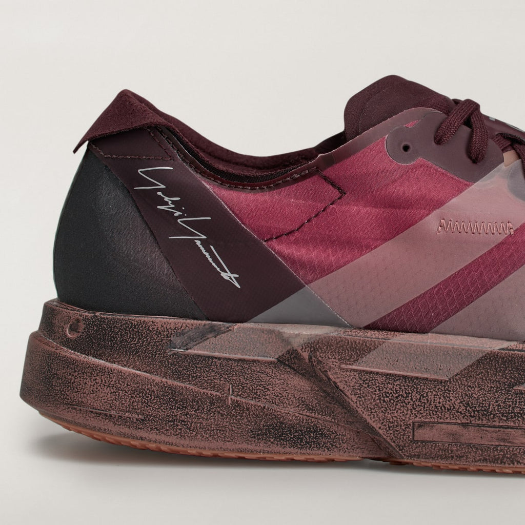 Adidas Men's Y-3 ADIOS PRO 4 sneakers - Night Red / Warm Clay / Active Maroon - Image 8