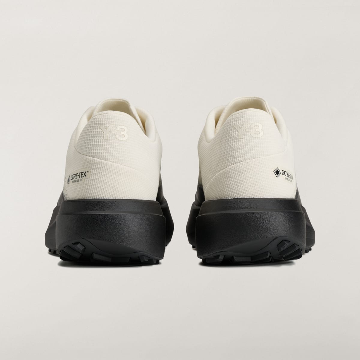 Adidas Women's Y-3 EVO SL ATR GTX sneakers - Off White / Off White / Black - Image 6