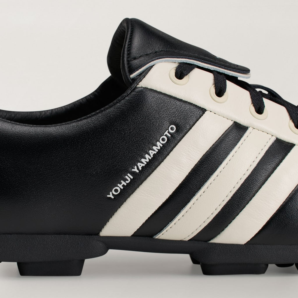 Adidas Men's Y-3 FIELD Trainers - Black / Off White / Off White - Image 8