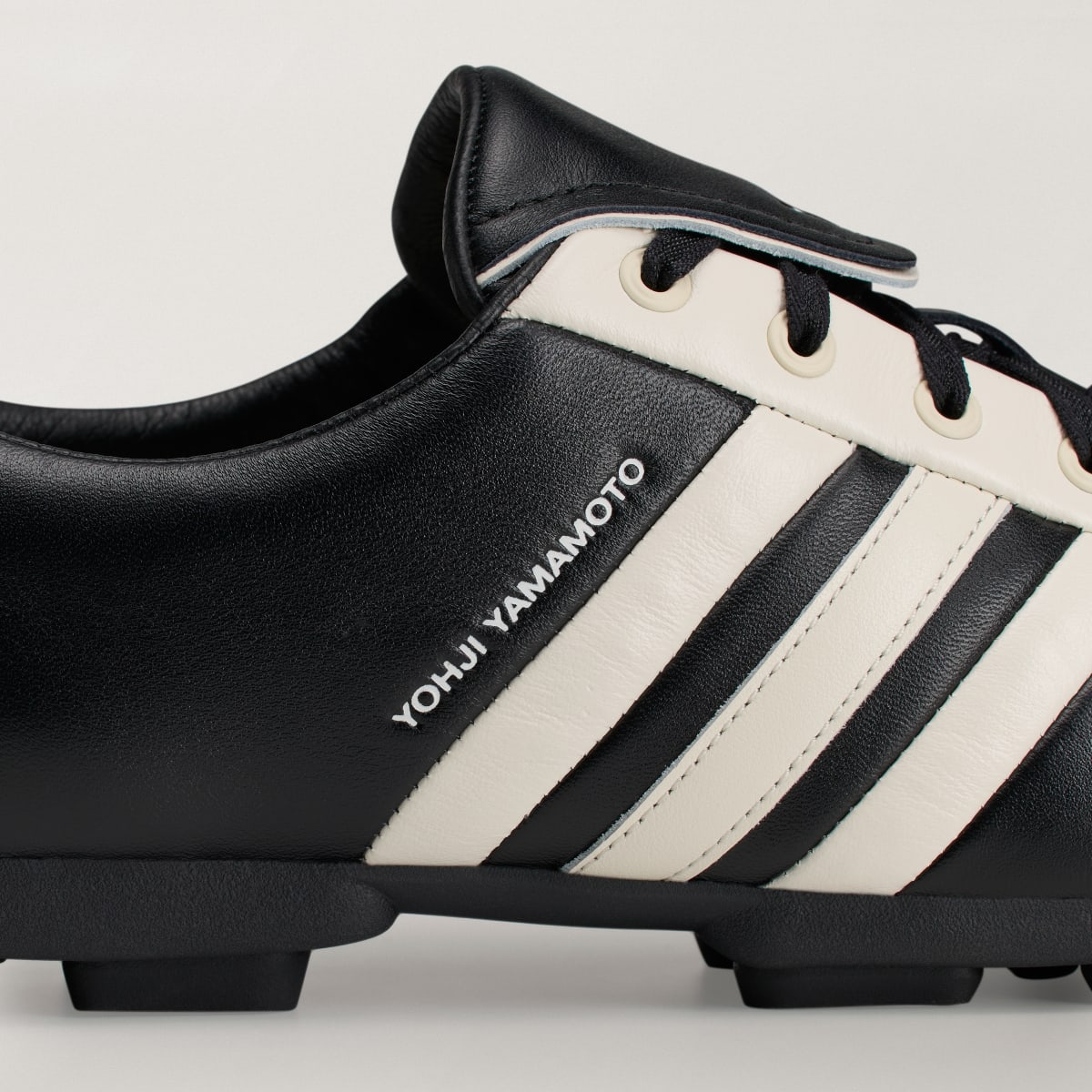 Adidas Men's Y-3 FIELD Trainers - Black / Off White / Off White - Image 8