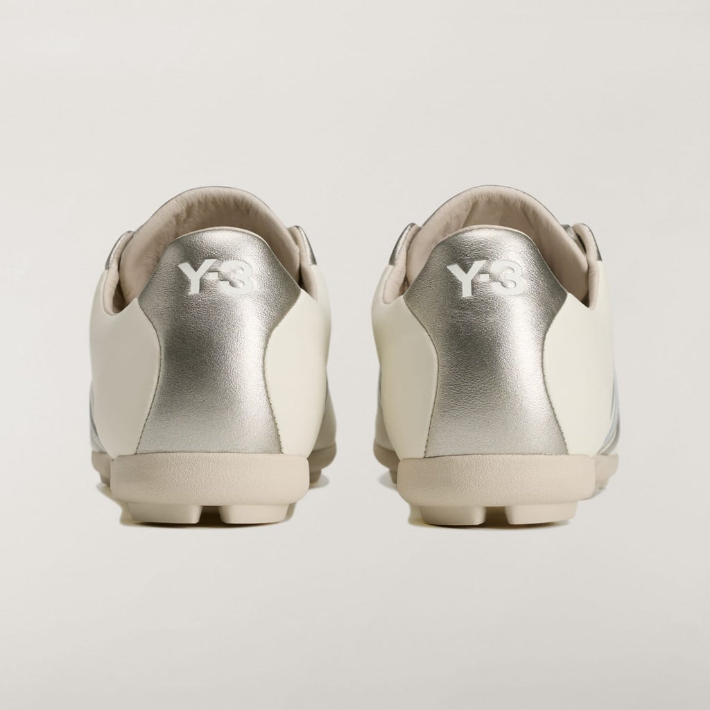 Adidas Men's Y-3 FIELD Trainers - Off White / Silver Metallic / Alumina - Image 5