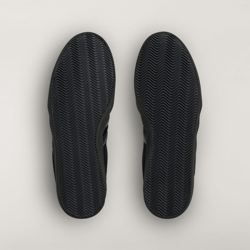 Adidas Men's Y-3 GAZELLE Shoes - Black / Black / Black - Image 3