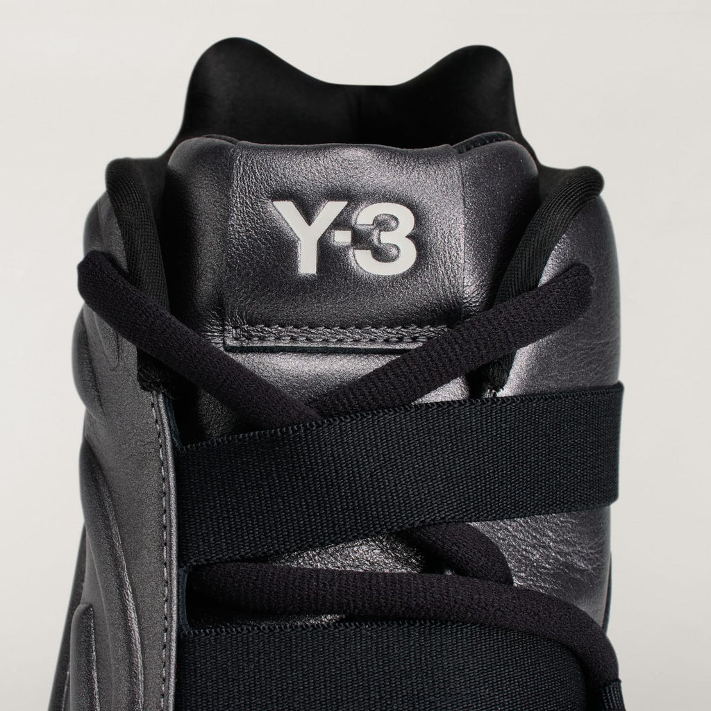 Adidas Men's Y-3 MEGABALL Sneakers - Silver Metallic / Silver Metallic / Black - Image 7