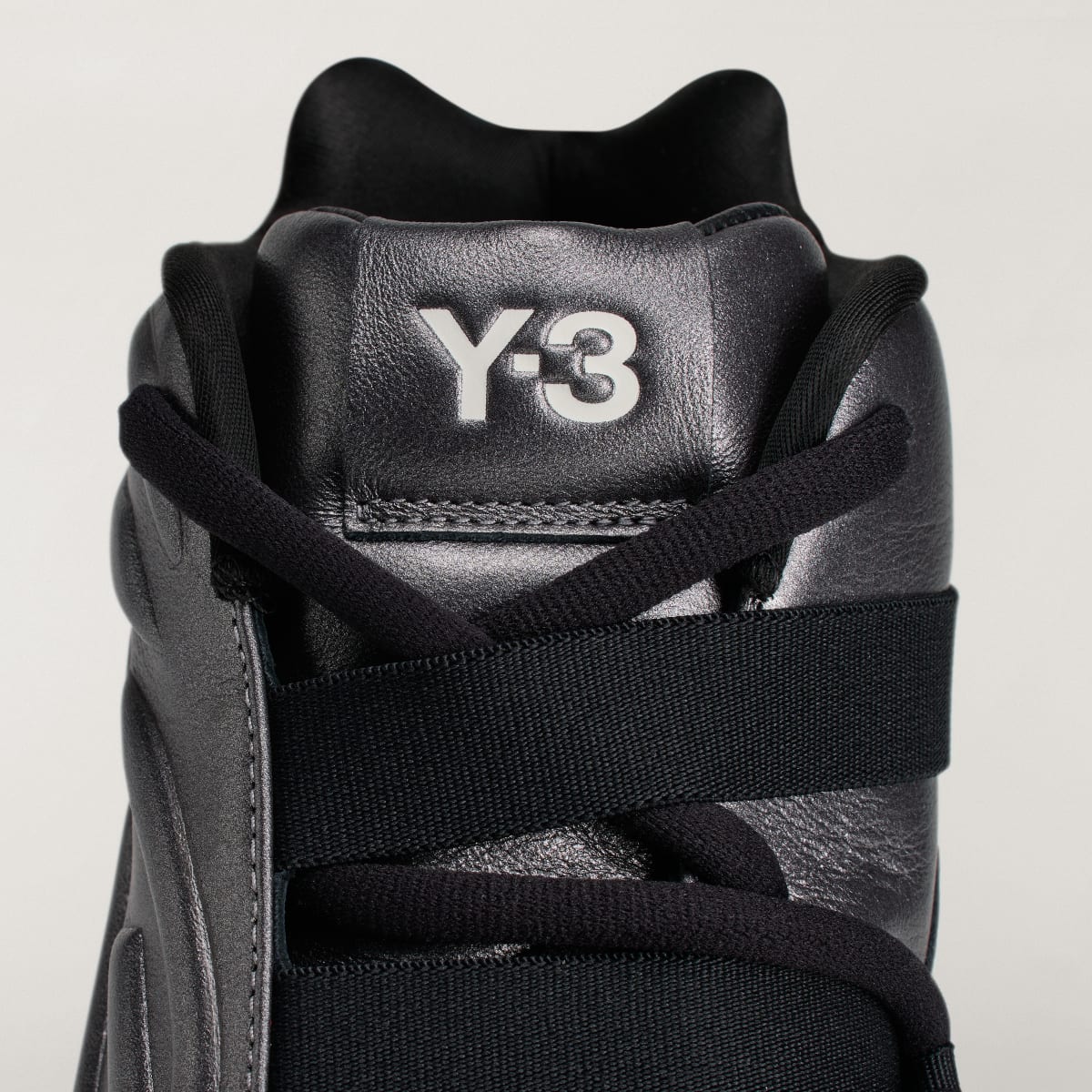 Adidas Men's Y-3 MEGABALL Sneakers - Silver Metallic / Silver Metallic / Black - Image 7