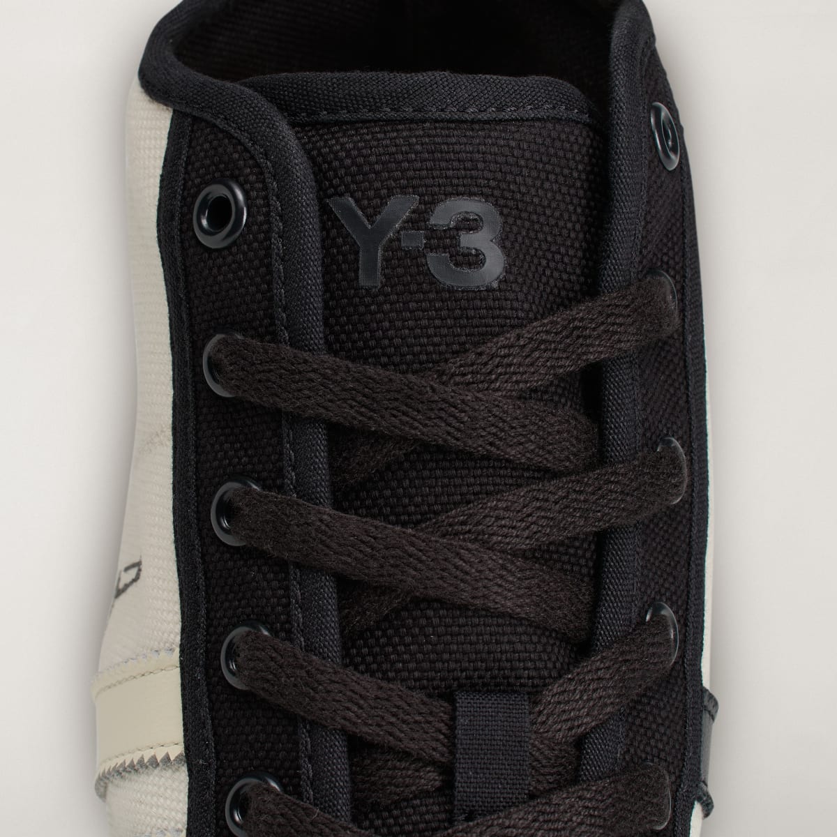 Adidas Men's Y-3 NISI HI - Off White / Off White / Black - Image 9