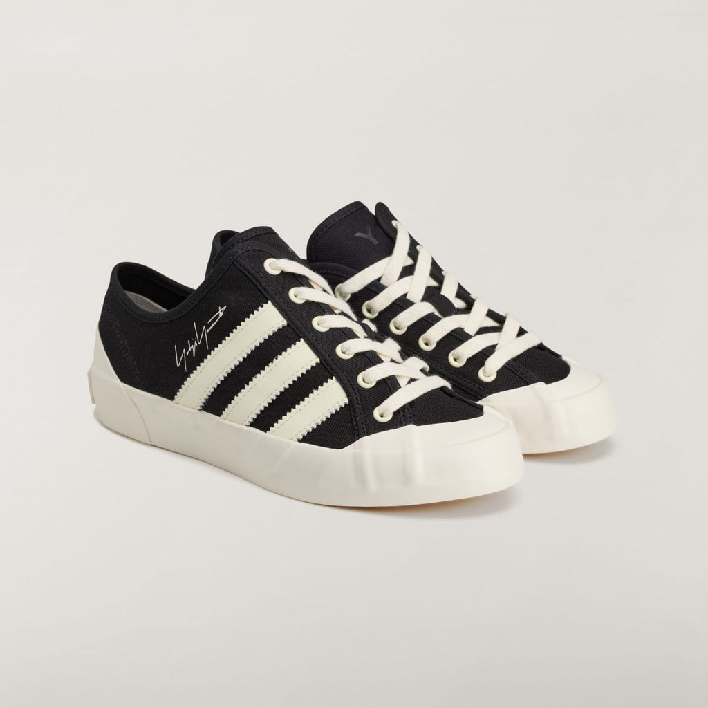 Adidas Men's Y-3 NISI LO - Black / Black / Off White - Image 5