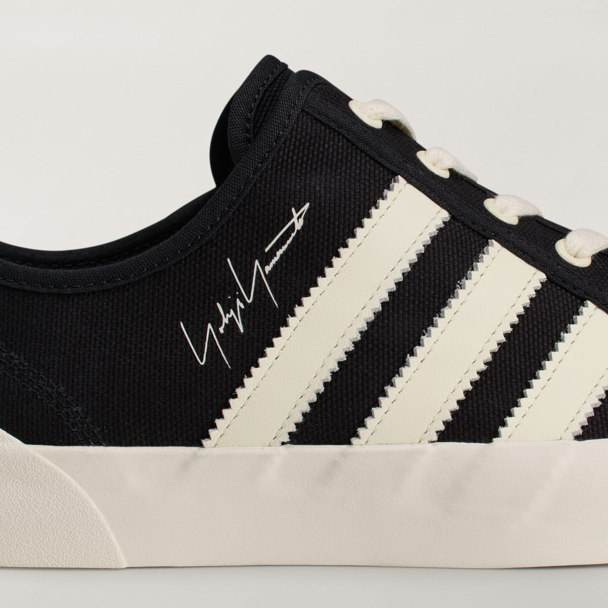 Adidas Men's Y-3 NISI LO - Black / Black / Off White - Image 8