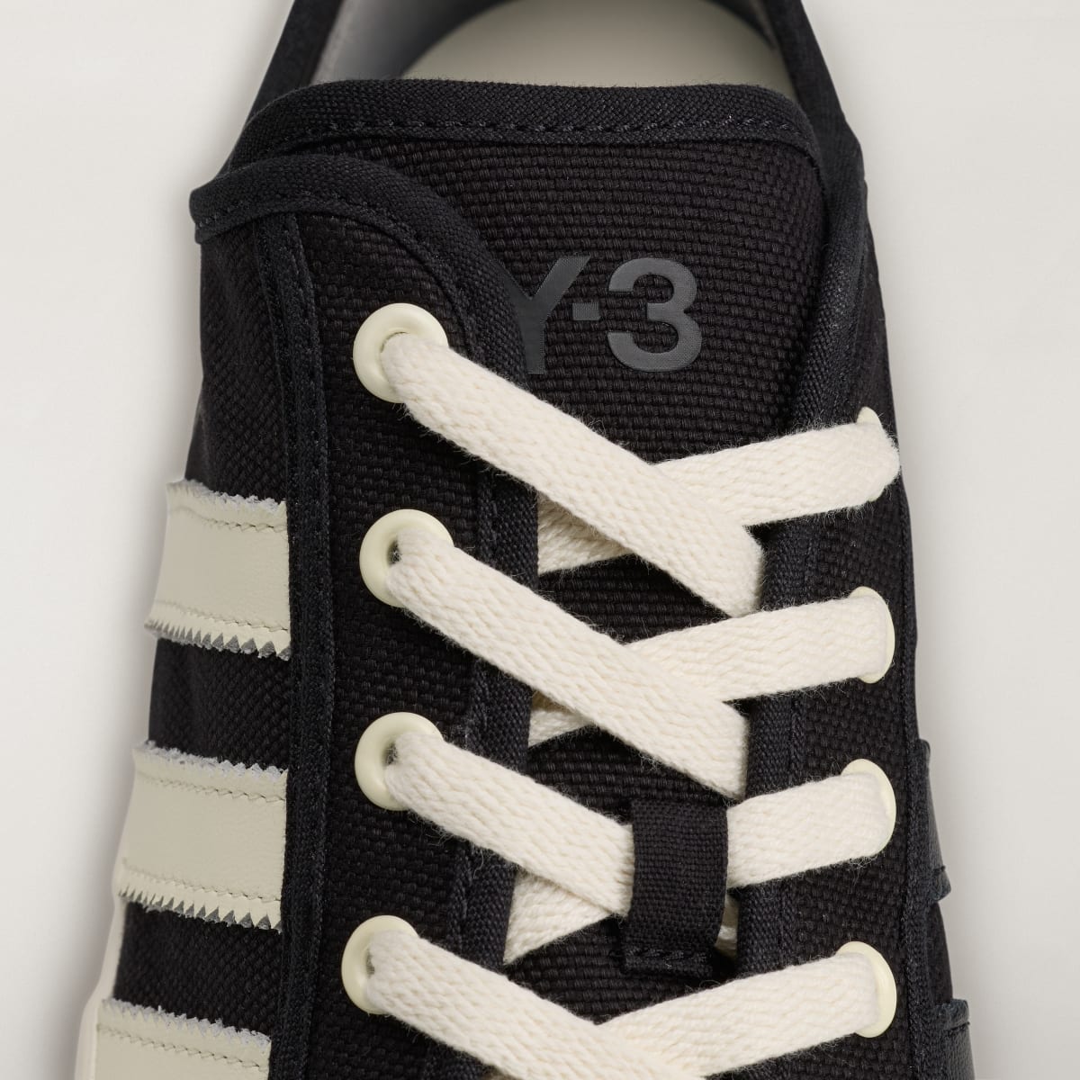 Adidas Men's Y-3 NISI LO - Black / Black / Off White - Image 9