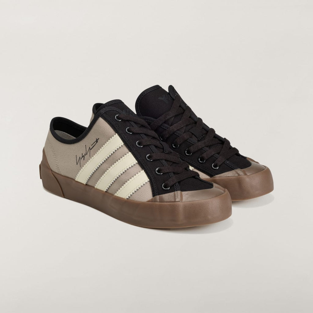 Adidas Men's Y-3 NISI LO - Light Brown / Black / Off White - Image 5