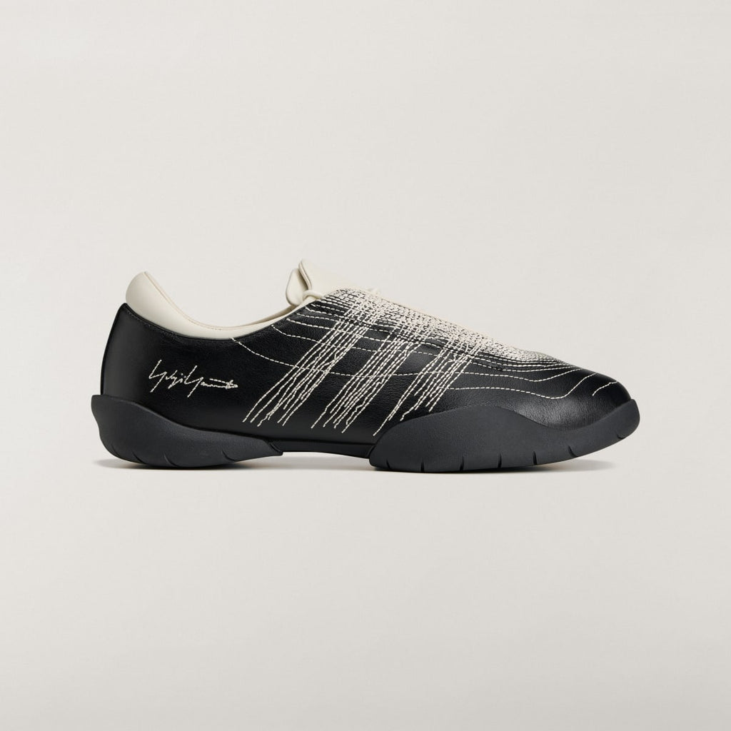 Adidas Women's Y-3 REGU Sneakers - Black / Alumina / Off White - Image 1