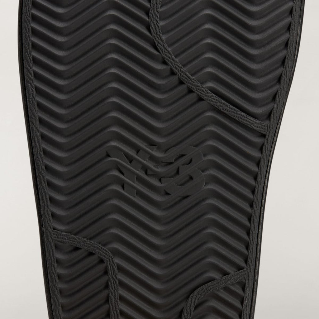 Adidas Women's Y-3 SLIDE - Black / Black / Black - Image 8