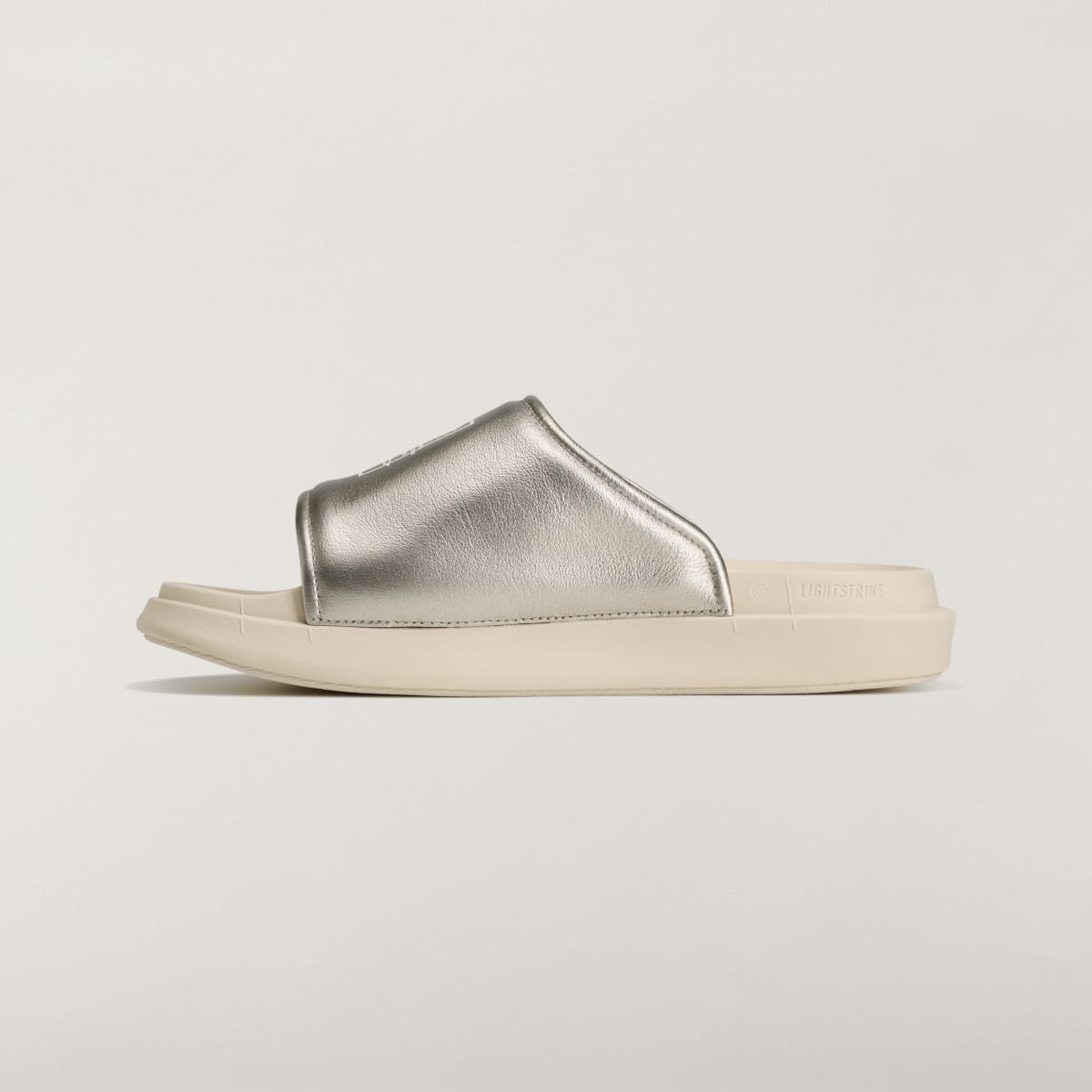 Adidas Women's Y-3 SLIDE SHOES - Silver Metallic / Silver Metallic / Alumina - Image 6