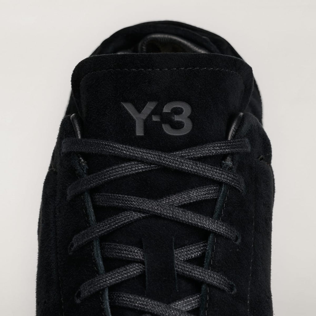 Adidas Men's Y-3 STAN SMITH LO PRO - Black / Black / Black - Image 9
