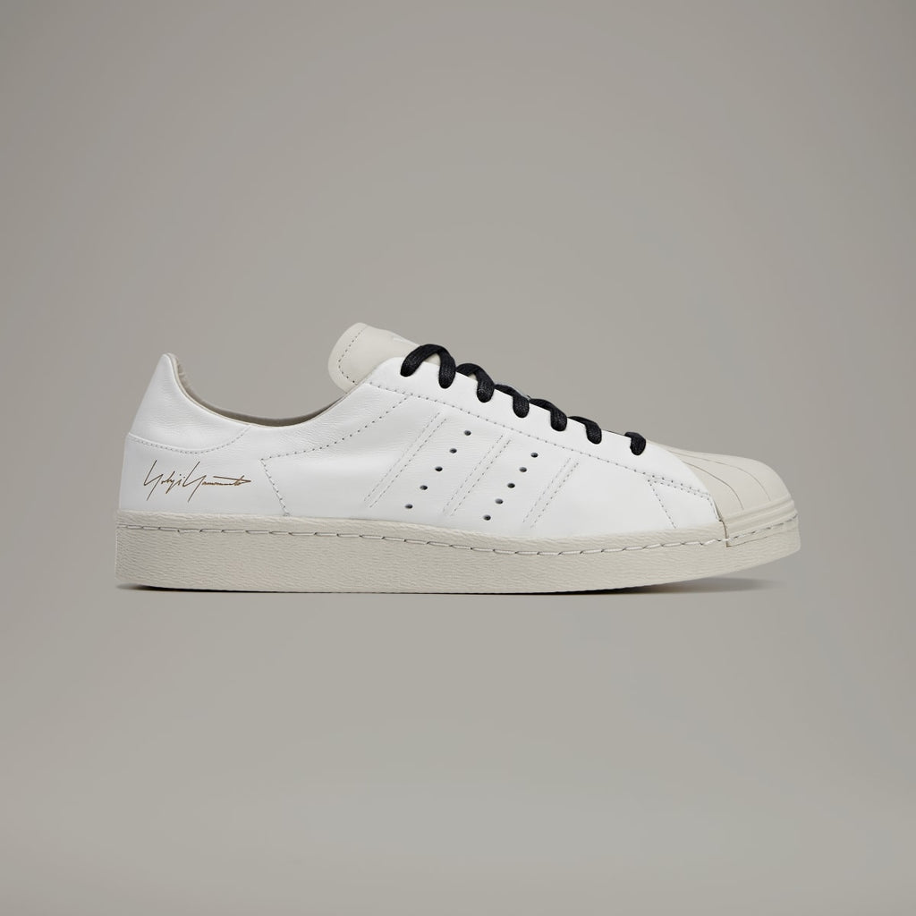 Adidas Men's Y-3 Superstar - Core White / Talc / Black - Image 1