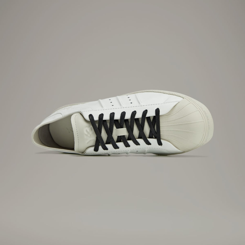 Adidas Men's Y-3 Superstar - Core White / Talc / Black - Image 2