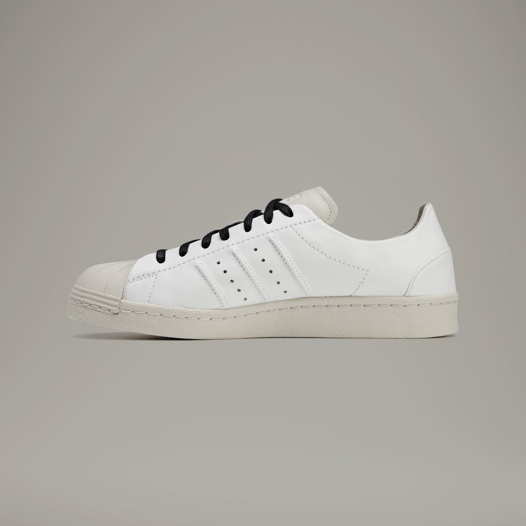 Adidas Men's Y-3 Superstar - Core White / Talc / Black - Image 6