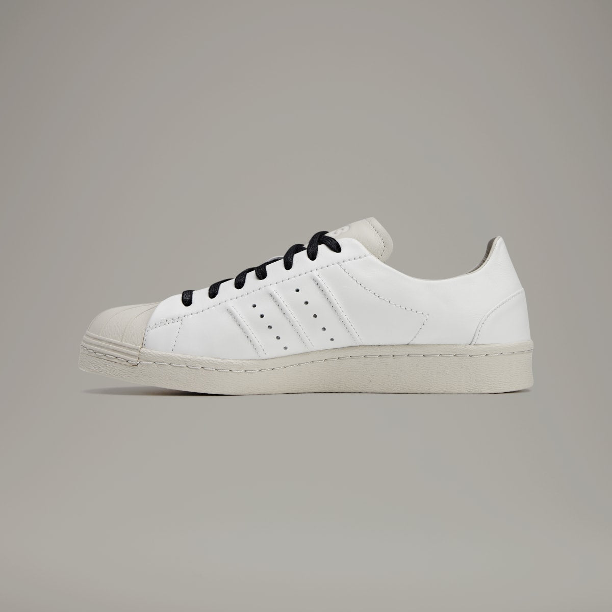 Adidas Men's Y-3 Superstar - Core White / Talc / Black - Image 6