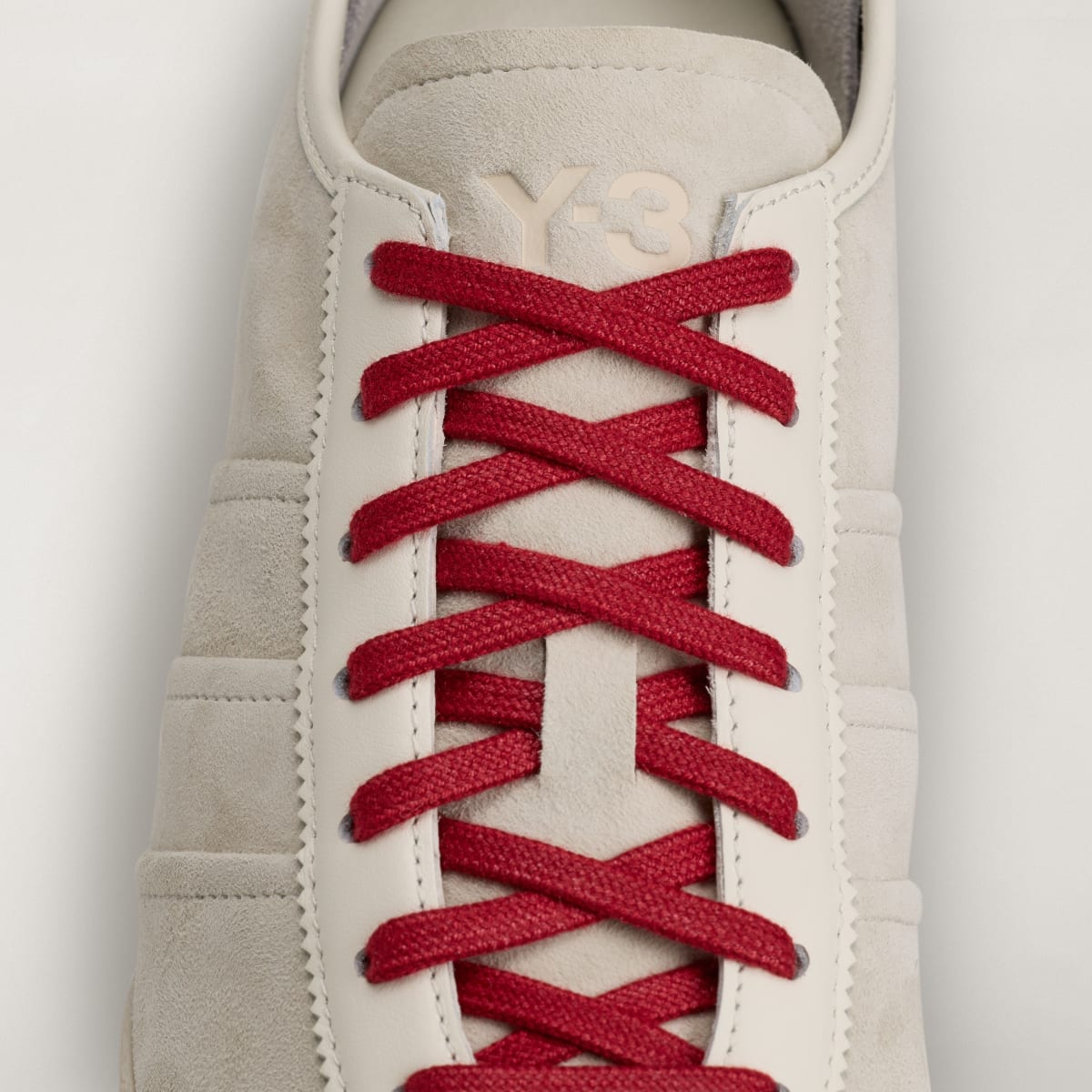 Adidas Women's Y-3 TOKYO Sneakers - Alumina / Off White / Active Maroon - Image 9