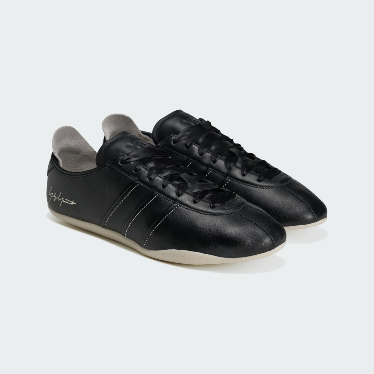 Adidas Men's Y-3 TOKYO Sneakers - Black / Alumina / Off White - Image 2