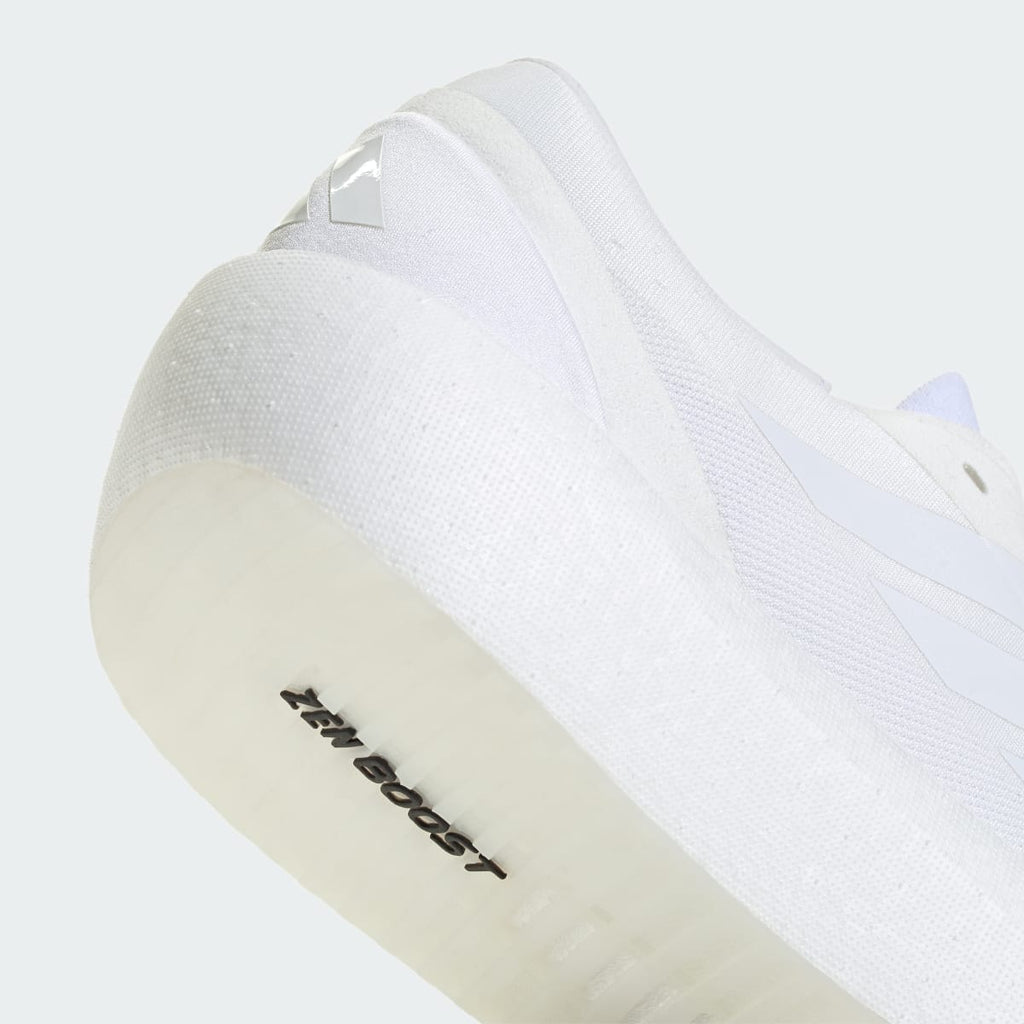 Adidas Men's ZENBOOST Running Shoes - Cloud White / Cloud White / Core Black - Image 8