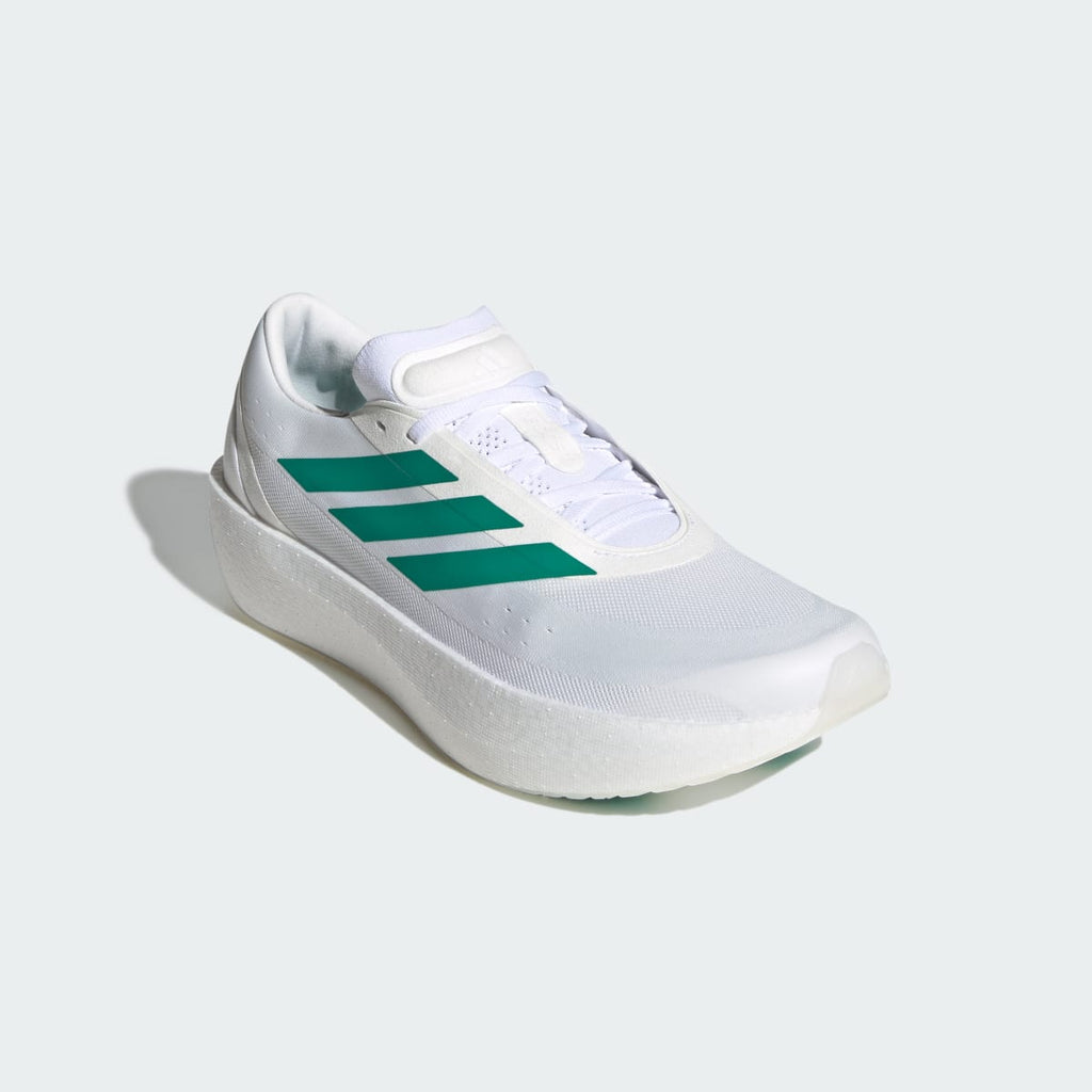 Adidas Men's ZENBOOST Running Shoes - Cloud White / Equipment Green / Equipment Green - Image 4